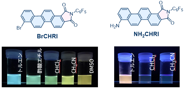 フェナセンを使った機能性蛍光材料の開拓